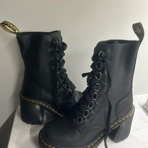 Dr. Martens AirWair Black Lace-Up Boots